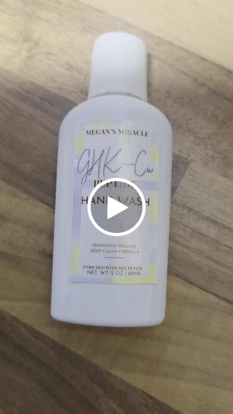 Customer video review of GHK-Cu Healing Hand Wash