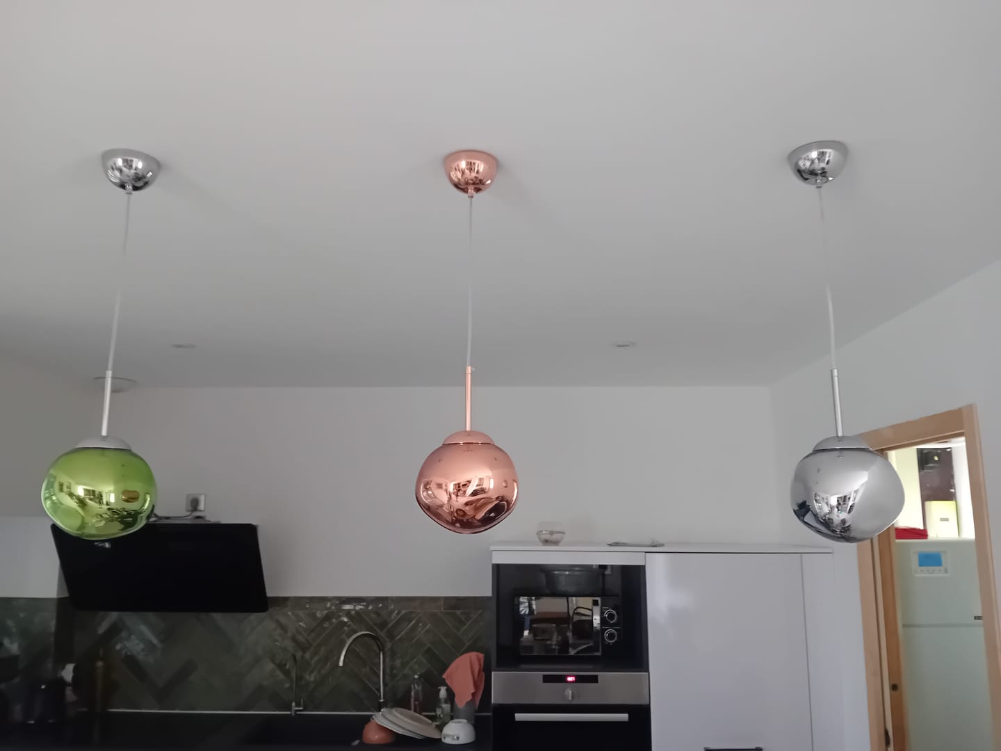 Customer photo review of WOMO Suspension Boule Colorée Design-WM2043