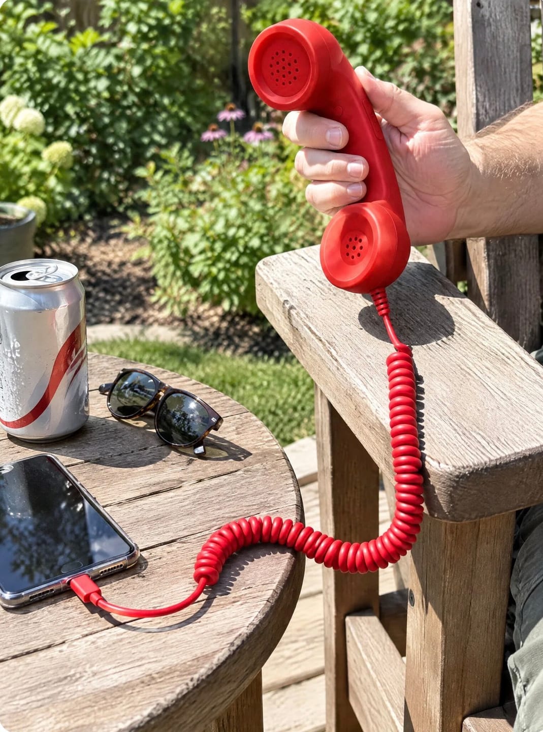 Customer photo review of Retro Phone Handset