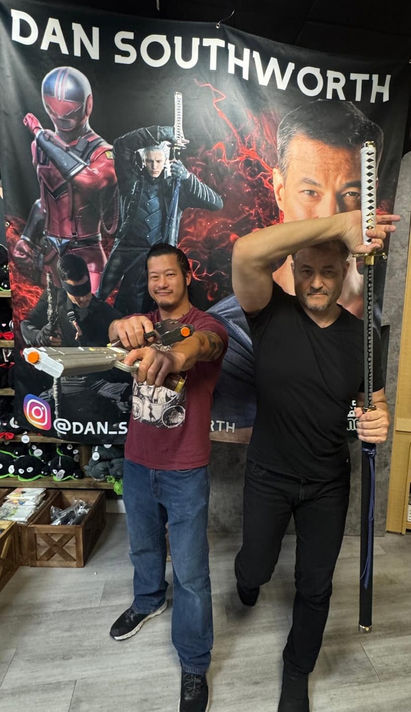 Customer photo review of Devil May Cry 5 - Vergil's Yamato Display (Straight Blade) Katana