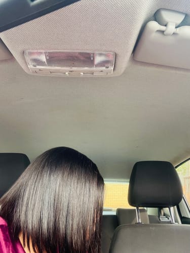 Customer photo review of Budget Vietnamese Super Double Drawn Bone Straight 2x6 Closure 10" Natural Black Wig