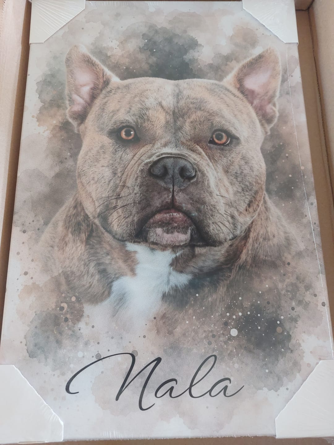Customer photo review of Euer Foto als Kunstwerk – mit Live-Vorschau, als Poster oder Leinwand