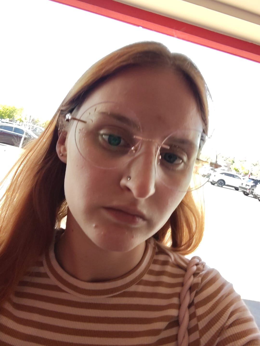 Customer photo review of Willow Eyeglasses