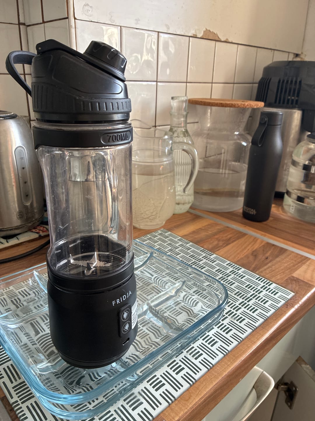 Customer photo review of f500 Portable Blender