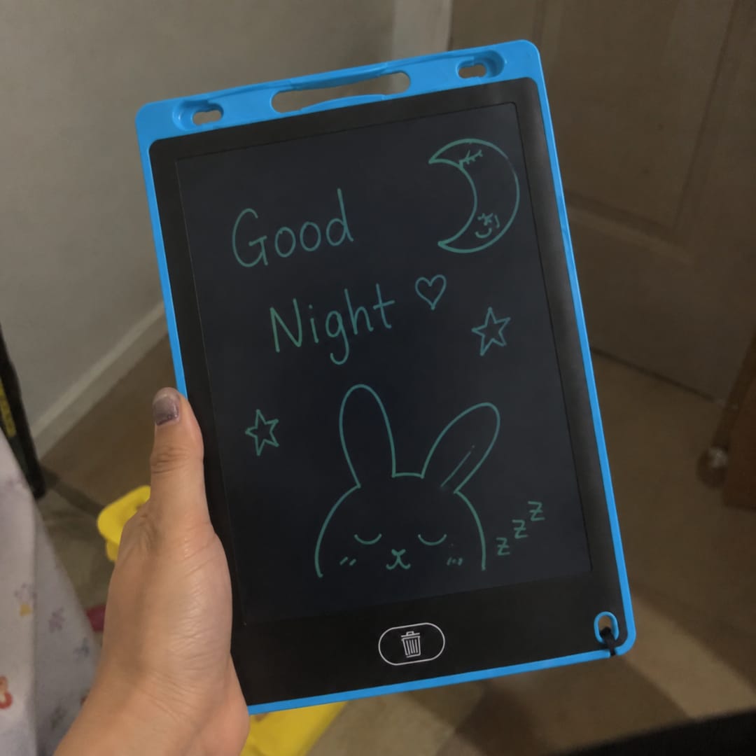 Customer photo review of TinyBuddy - Electronic Drawing Tablet for Kids