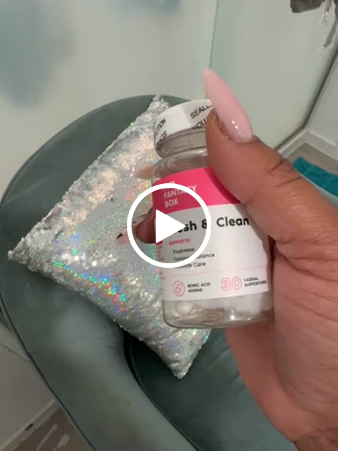 Customer video review of Fresh & Clean pH Balancing Boric Acid Vaginal Suppository