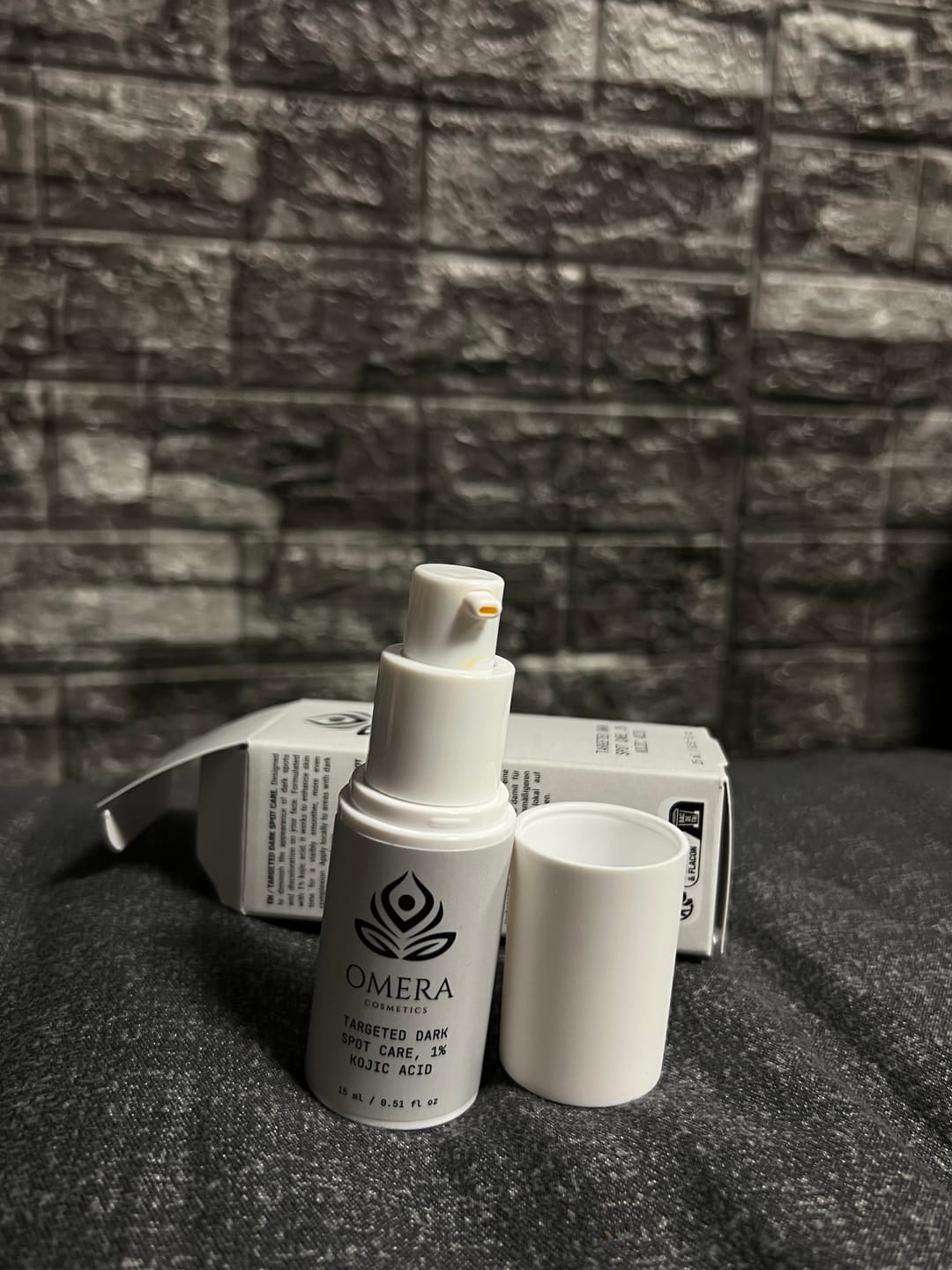 Customer photo review of Targeted Dark Spot Care, 1% Kojic Acid