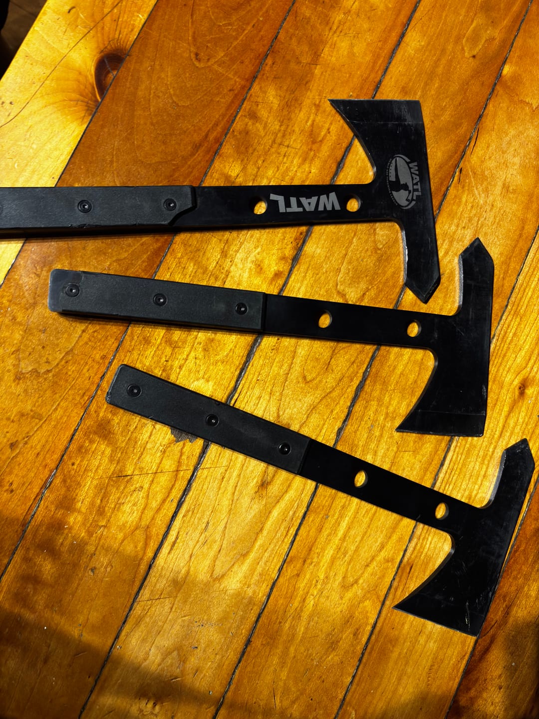 Customer photo review of WATL® Competition Hawk (3 Tomahawks)