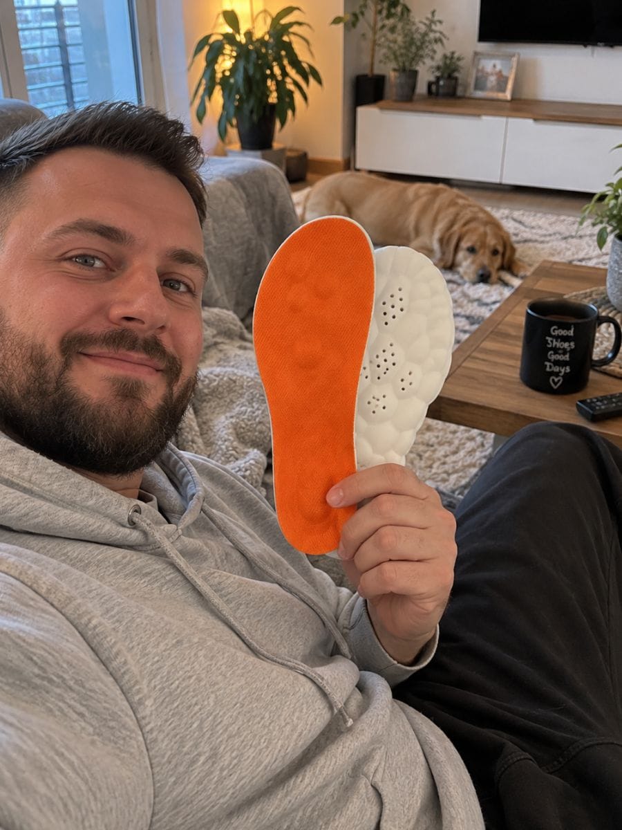Customer photo review of Komfort-Einlegesohlen mit Stoßdämpfung