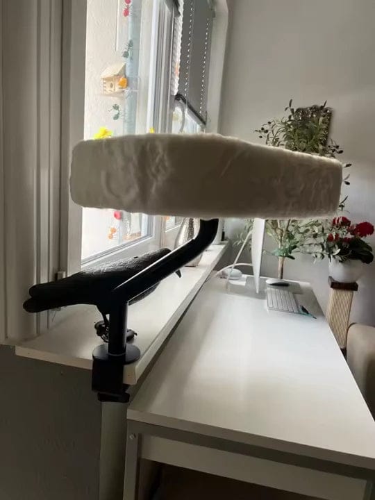 Customer photo review of Cat Desk Bed