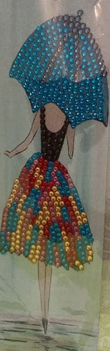 Customer photo review of Artful Designs | Diamond Painting Bookmarks