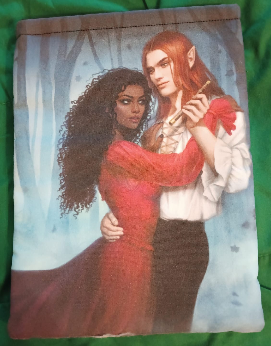 Customer photo review of Book Sleeve: Lured by the Dusk