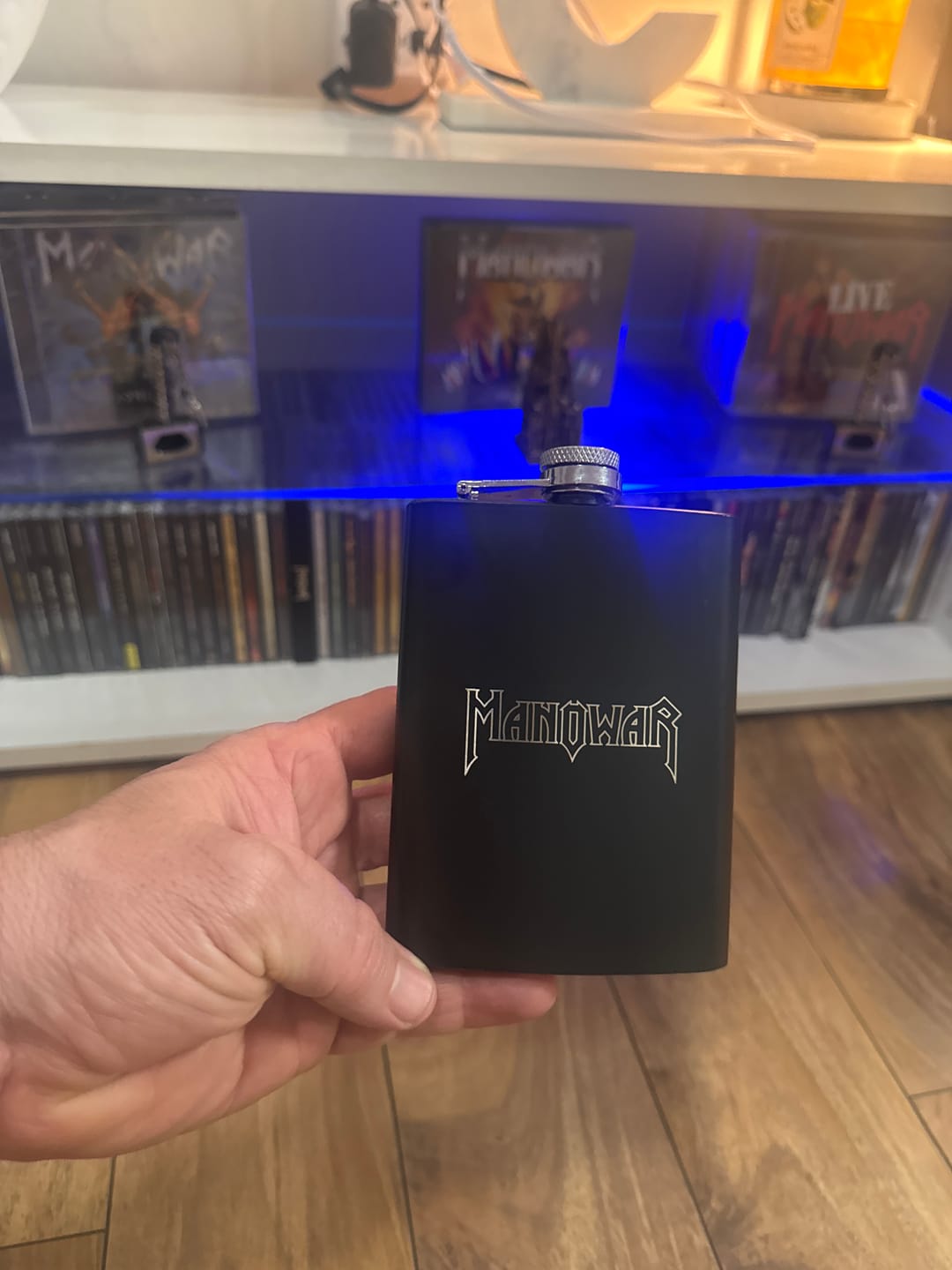 Customer photo review of MANOWAR HIP FLASK