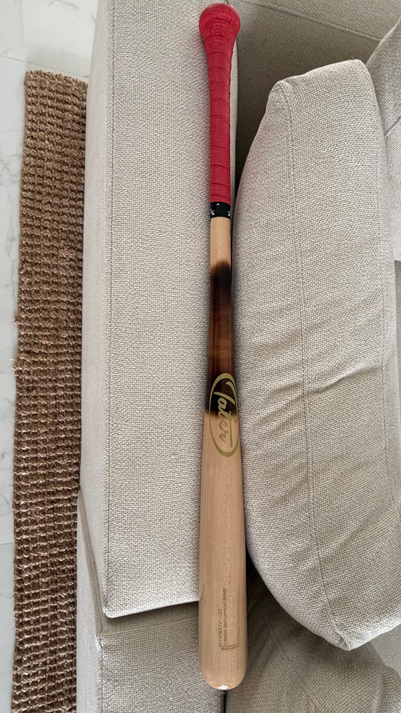 Customer photo review of Tater-X12 Pro | The Original Pine Tar Bat™