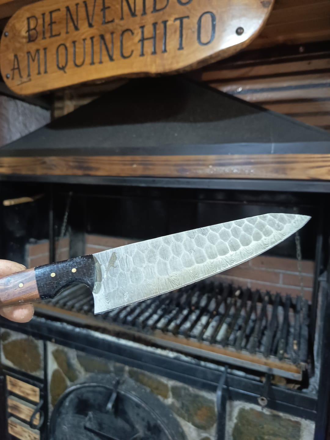 Customer photo review of Cuchillo Parrillero Damasco 32cm "Llanquihue"