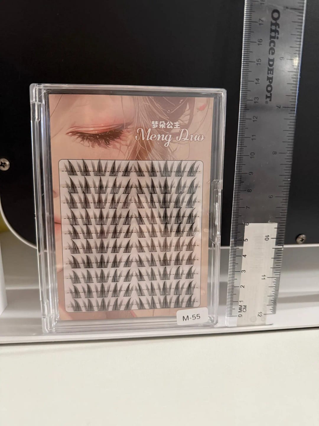 Customer photo review of 3D Eyelash Extensions 60 to 100 Pieces