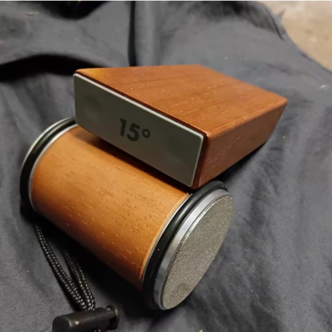 Customer photo review of Rolling Knife Sharpener