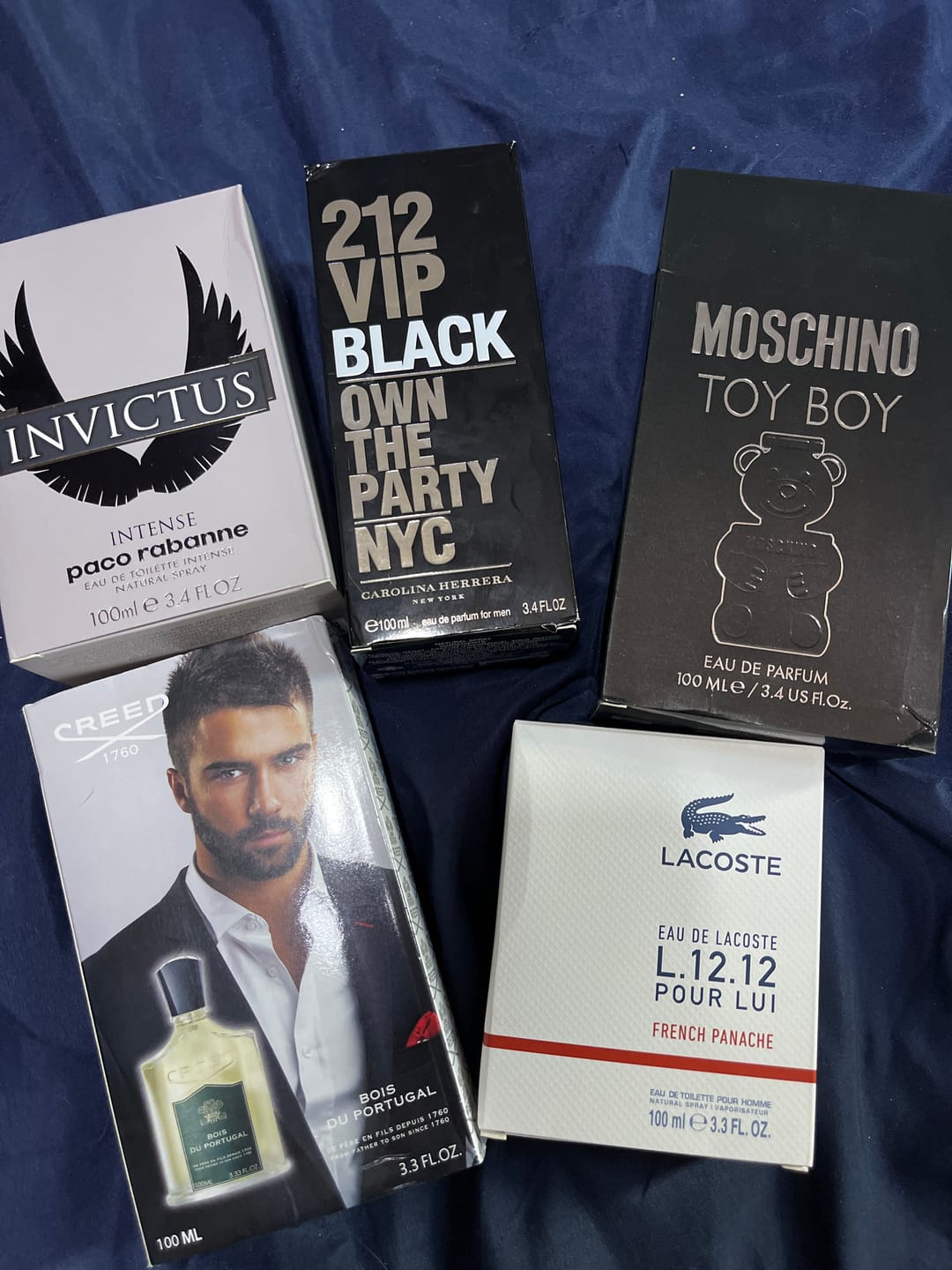 Customer photo review of Lote Perfumes - 5pz