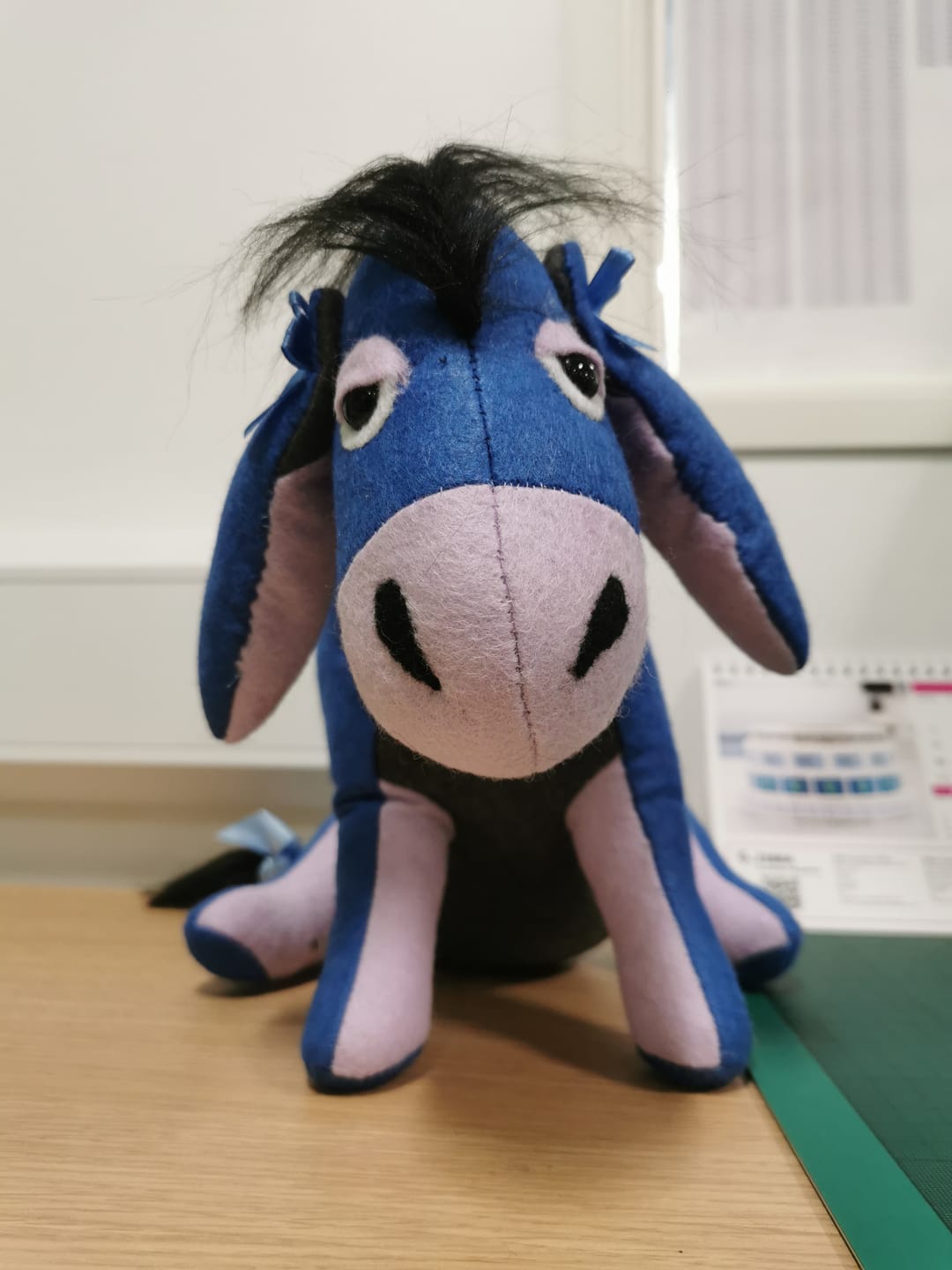 Customer photo review of Dear Donkey  PDF Pattern  Approx 37cm Seated