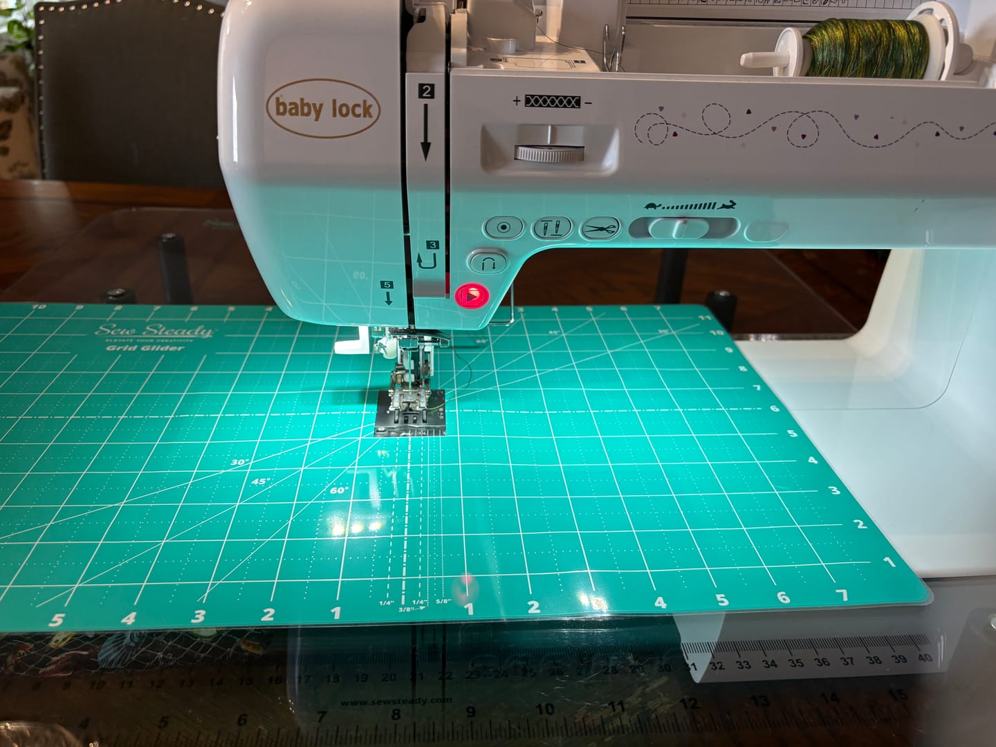 Customer photo review of Sew Steady Sewing Machine Extension Table