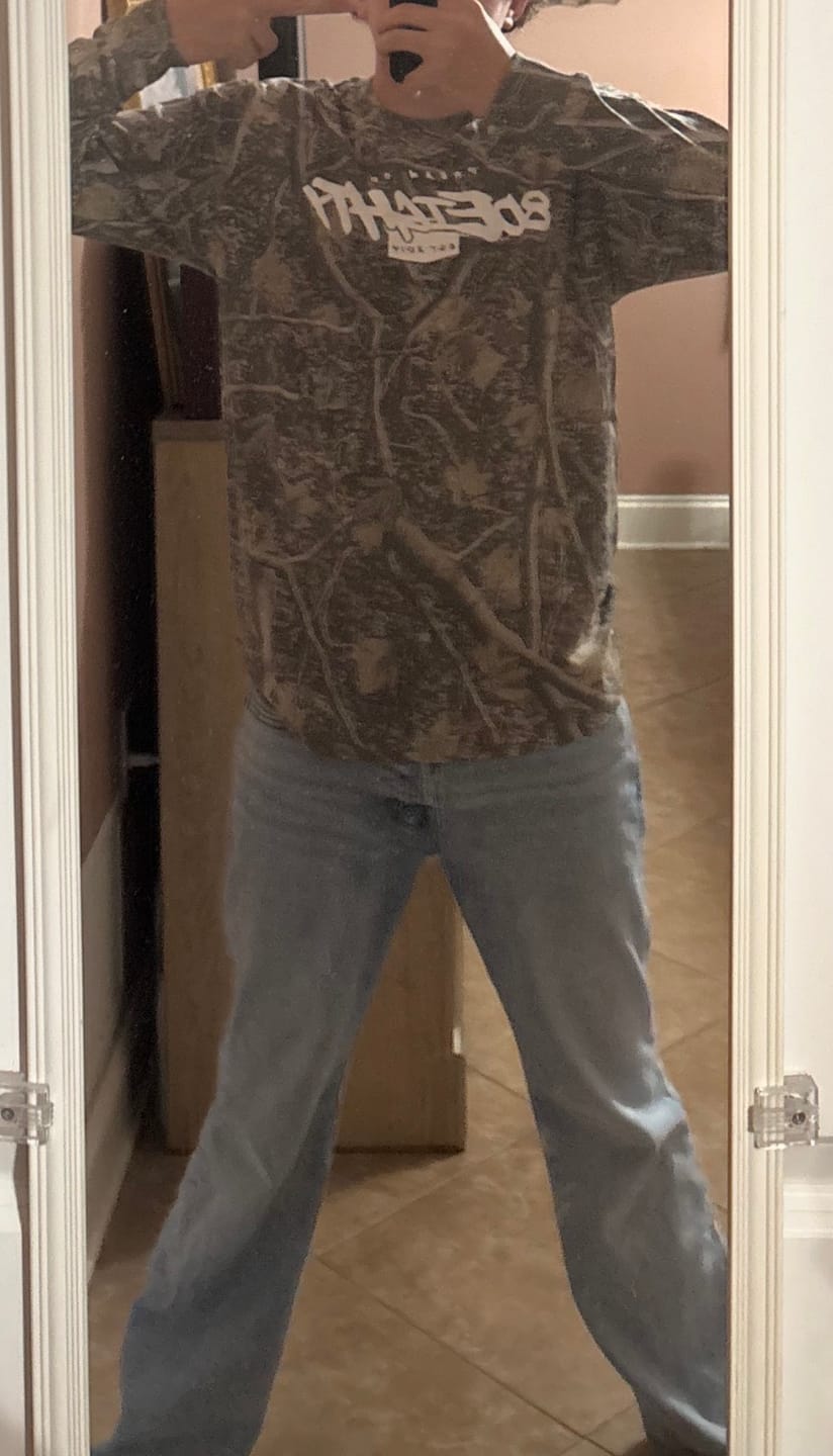 Customer photo review of 80Eighty® DeadWood Camo LS Shirt