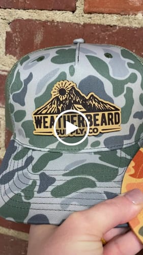 Customer video review of Premium Custom Leather Patch Hats (Wholesale)