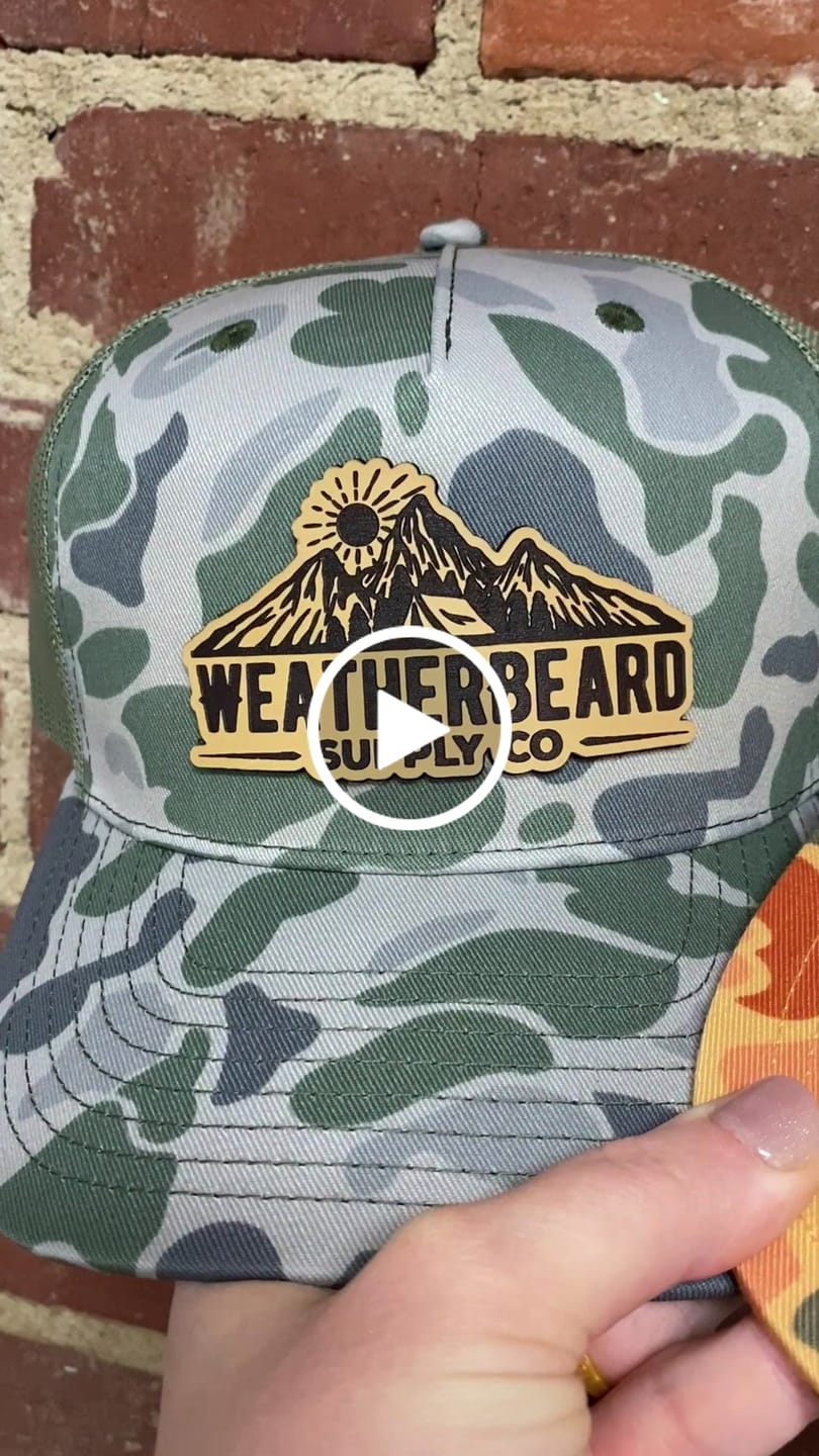 Customer video review of Premium Custom Leather Patch Hats (Wholesale)