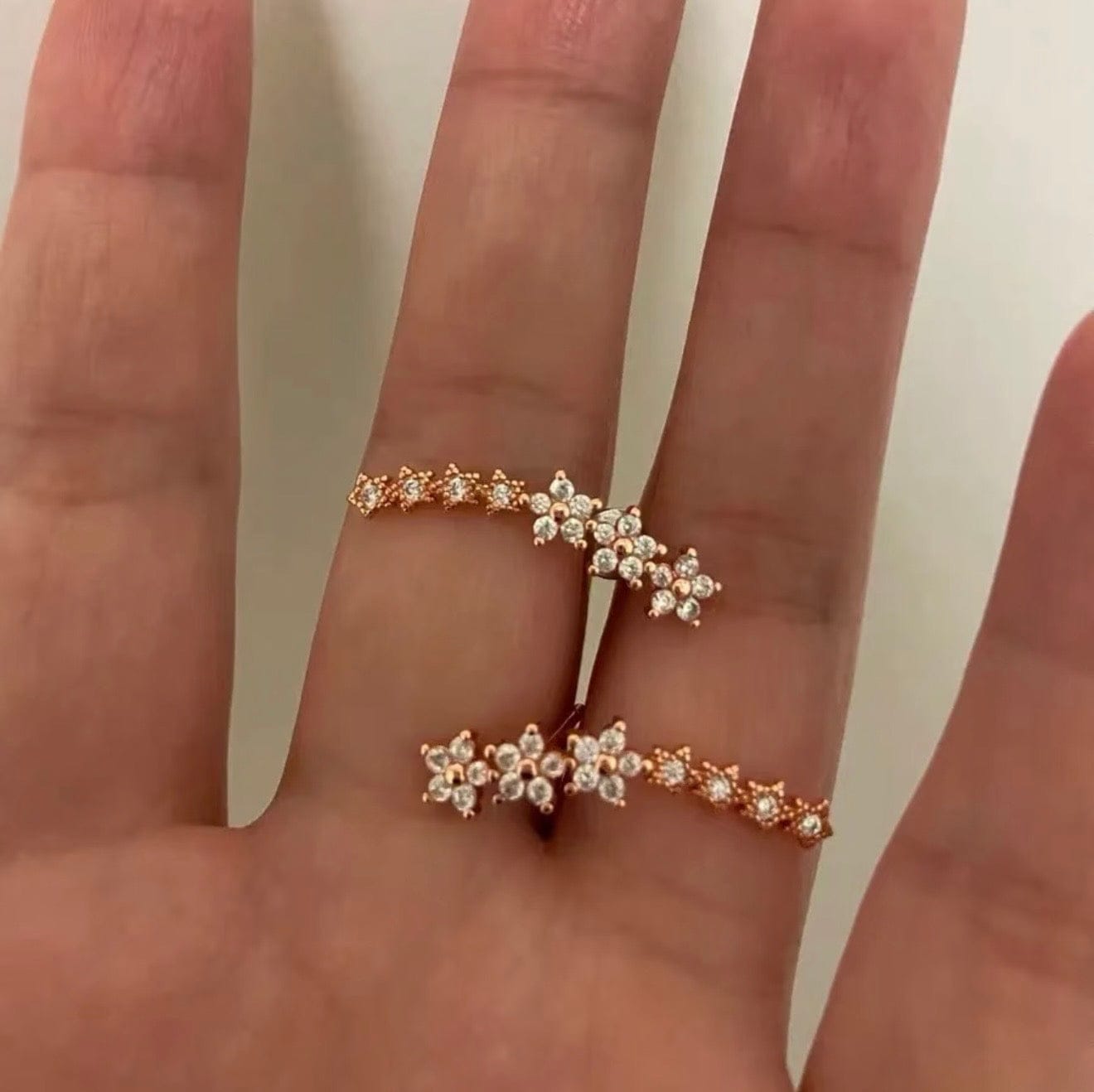 Customer photo review of Araceli Earrings