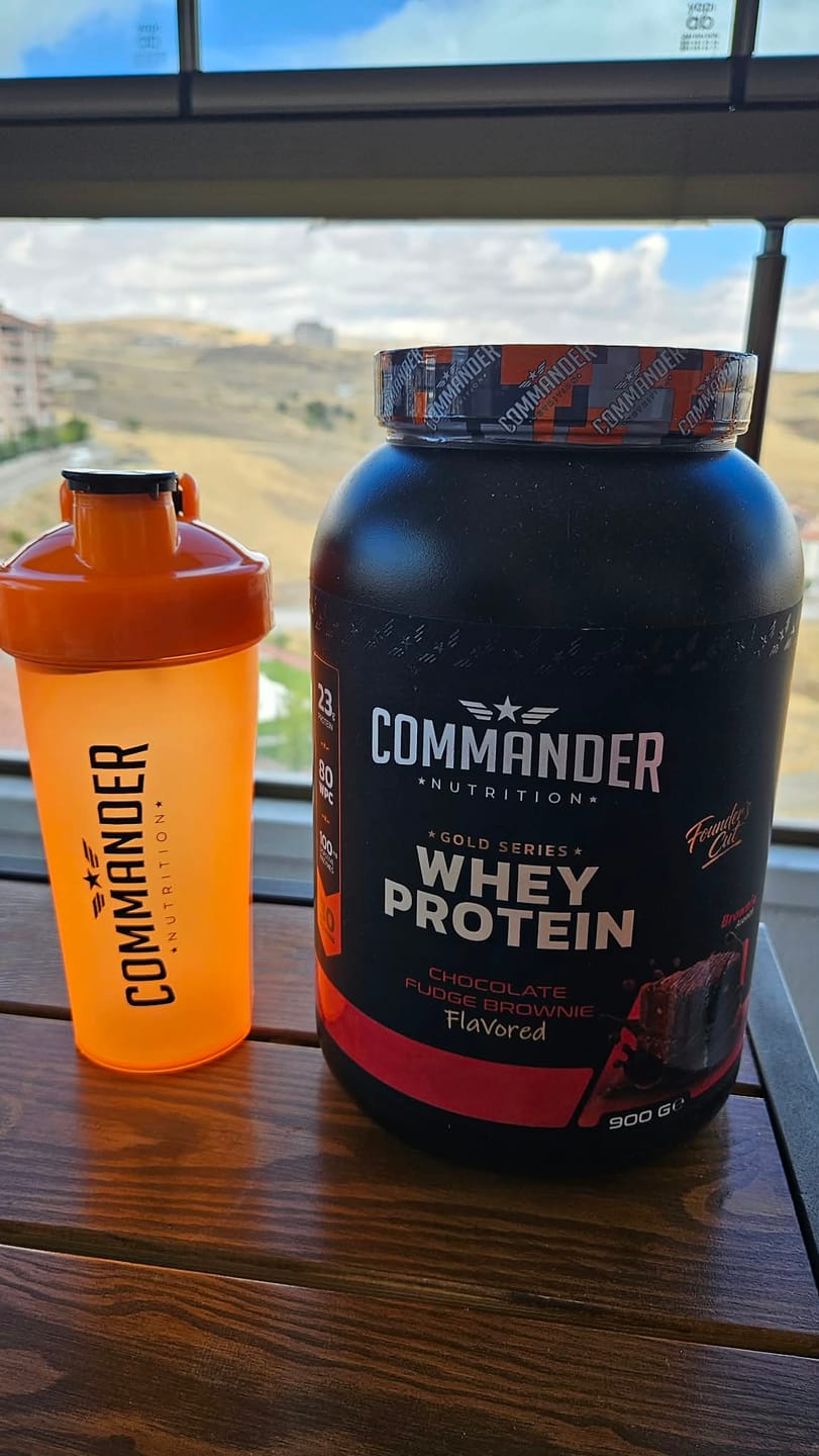 Customer photo review of Gold Whey Protein 900g (30 Servis)