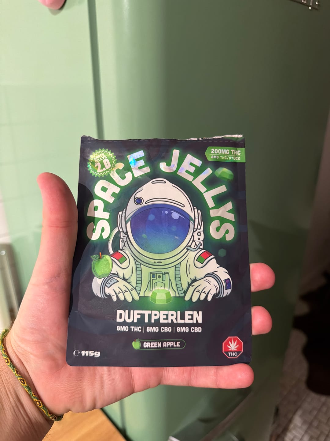 Customer photo review of THC Spacejellies 2.0