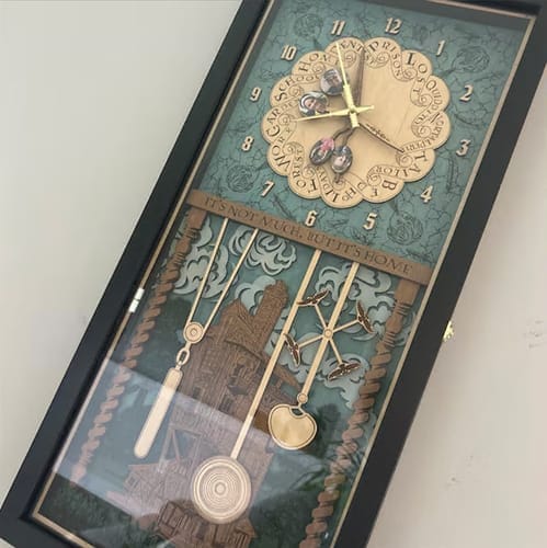 Customer photo review of ГОДИННИК ВІЗЛІ™ 3D - ГАРРІ ПОТТЕР