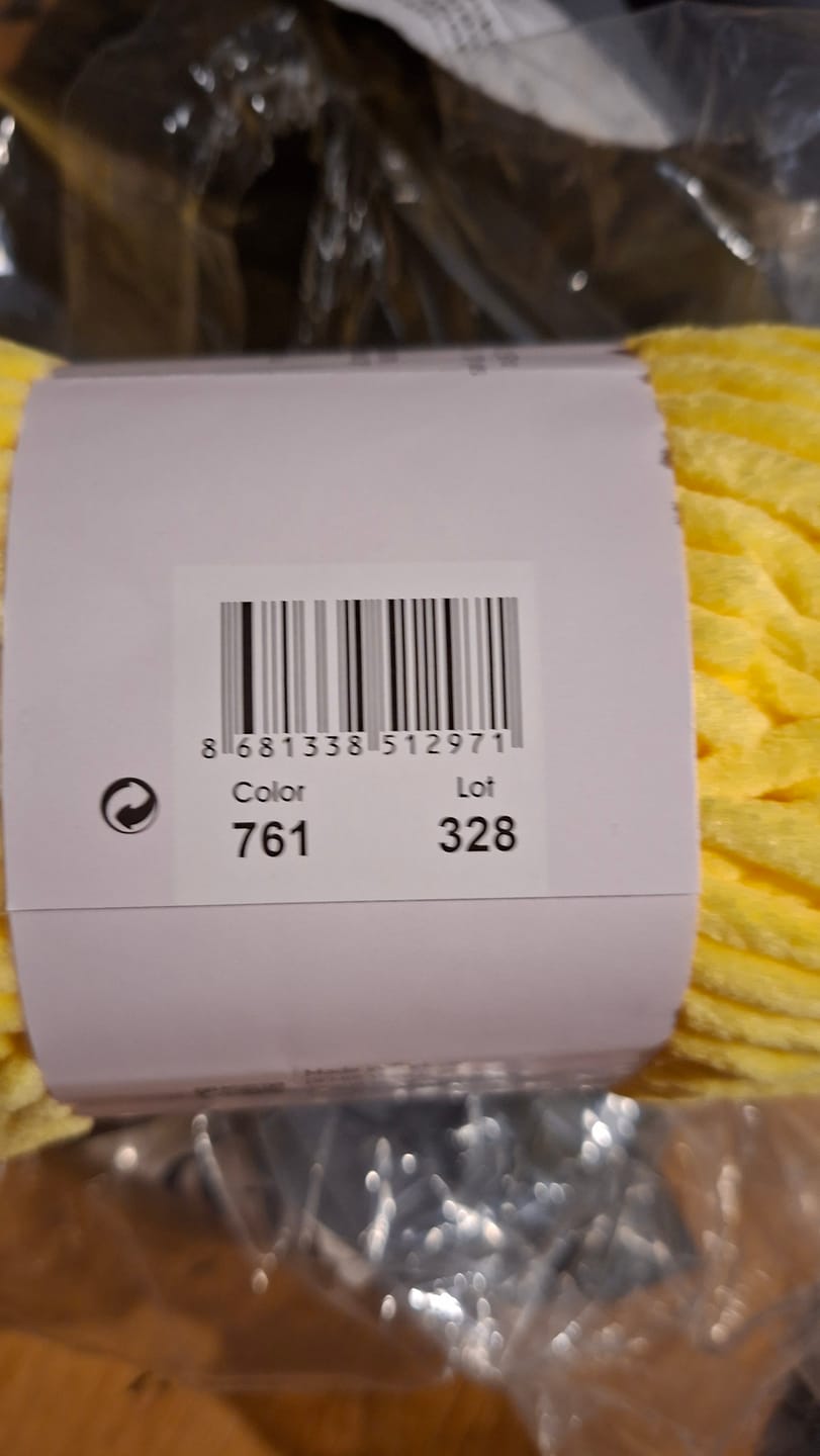 Customer photo review of YarnArt Dolce Baby
