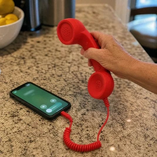 Customer photo review of Retro Phone Handset