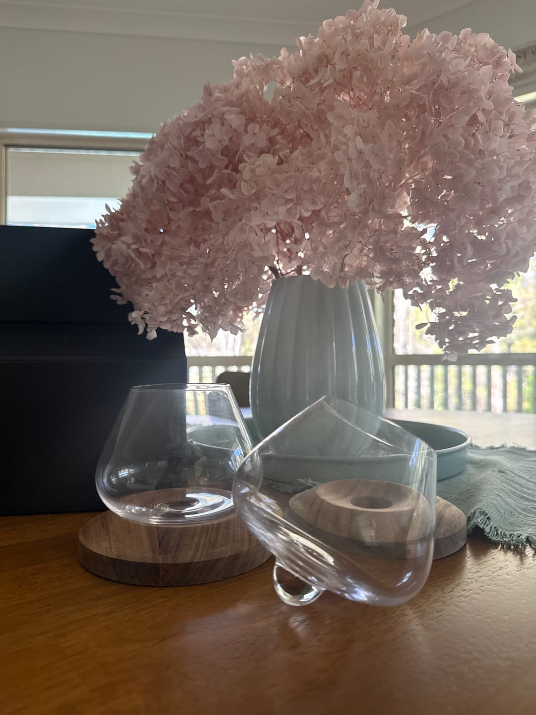 Customer photo review of Aequilibrium Wine Glass