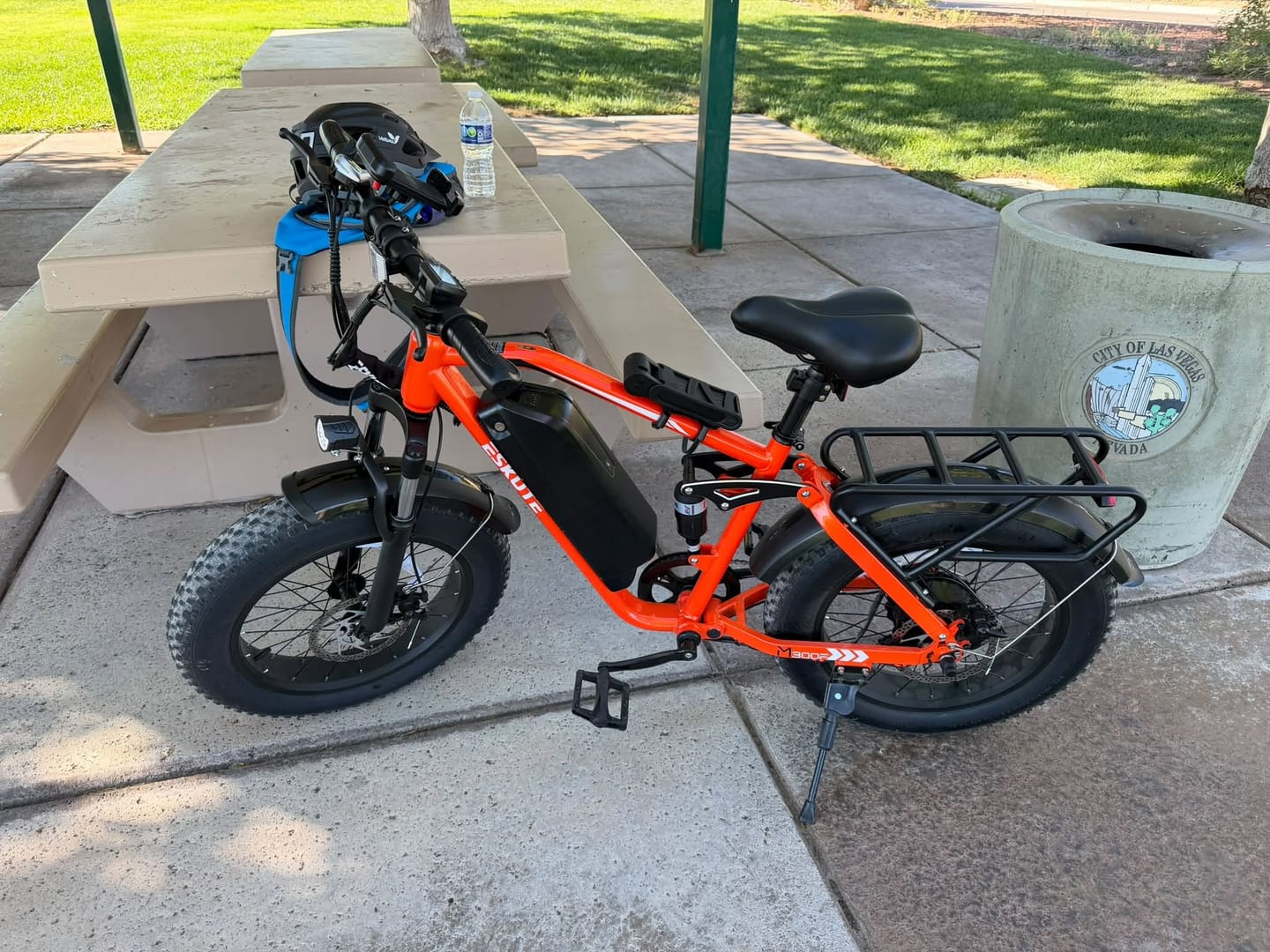 Customer photo review of Eskute® M300F All-Terrain Electric Bike