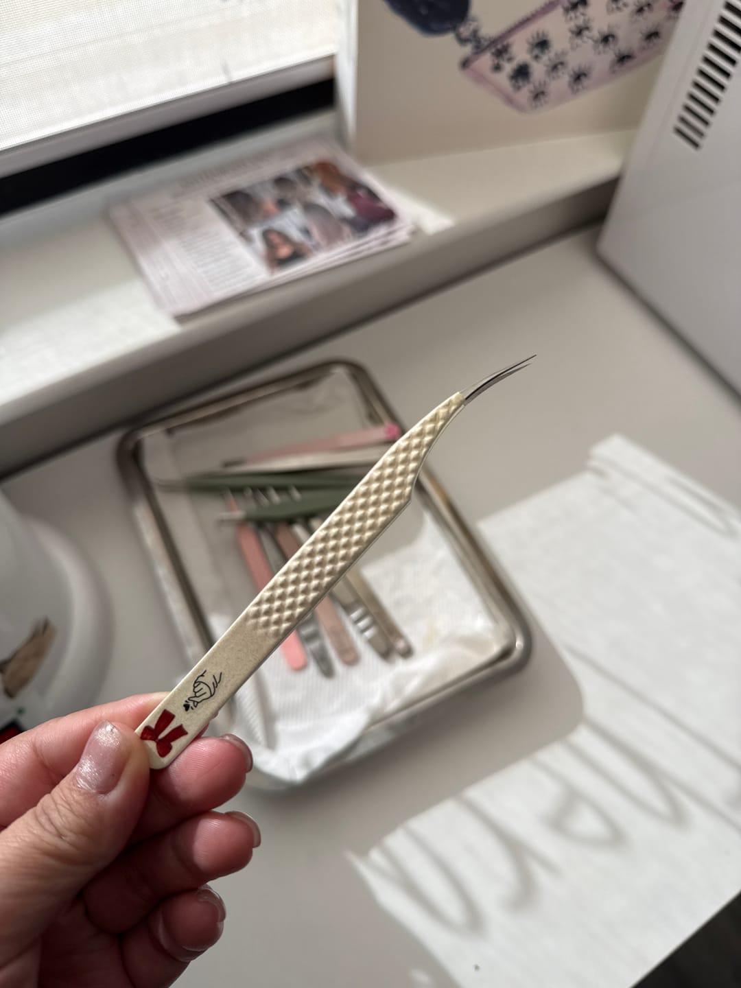 Customer photo review of Winter Magic Collection - Isolation Tweezers