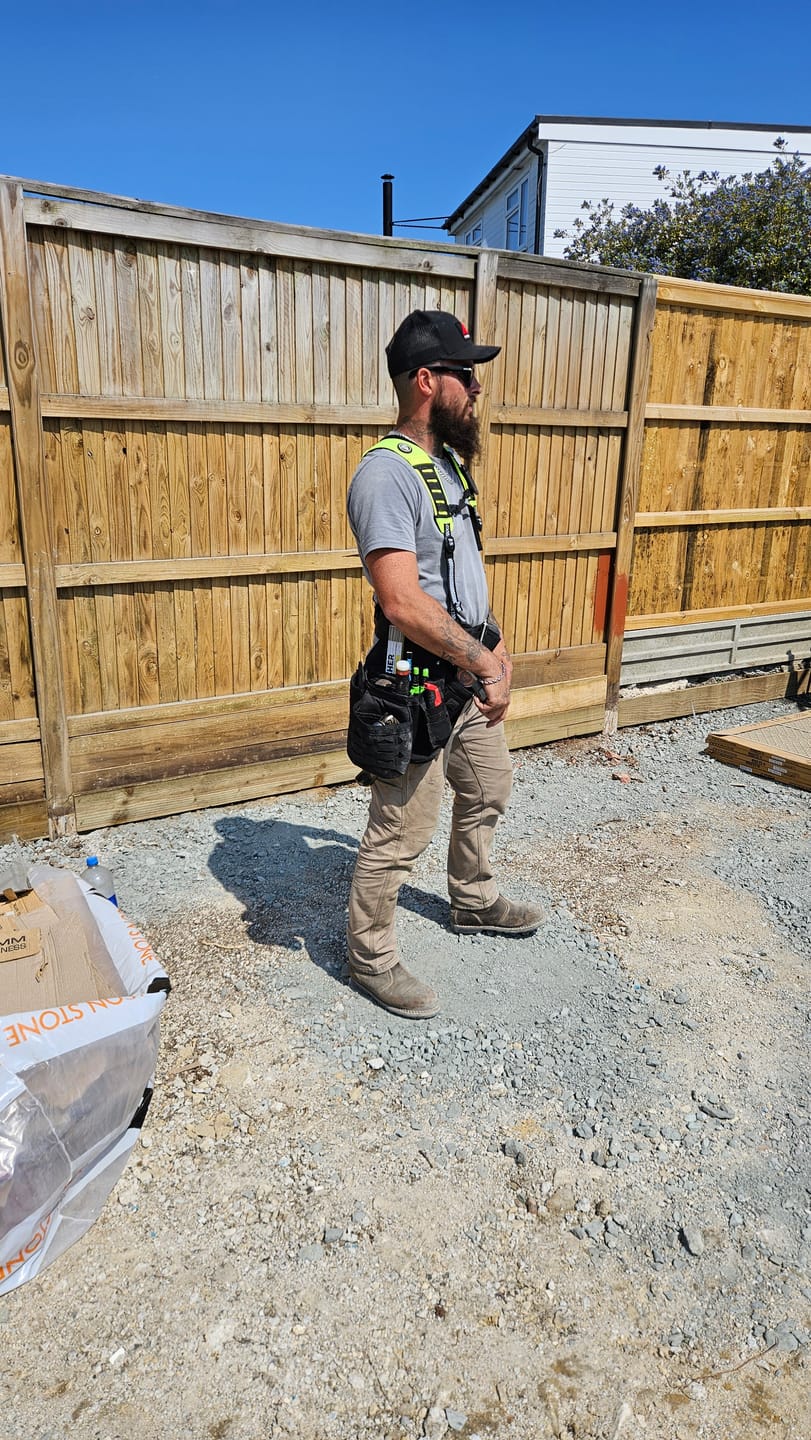 Customer photo review of DiamondBack Toolbelts | Cirro Deluxe Suspenders