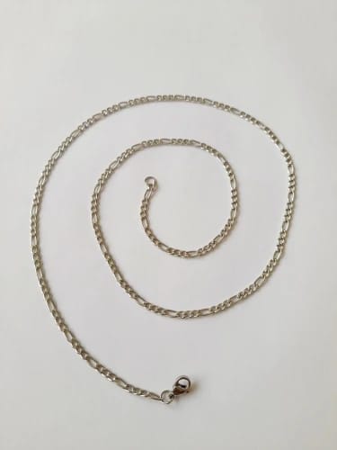 Customer photo review of Chaîne figaro (argent) 4mm