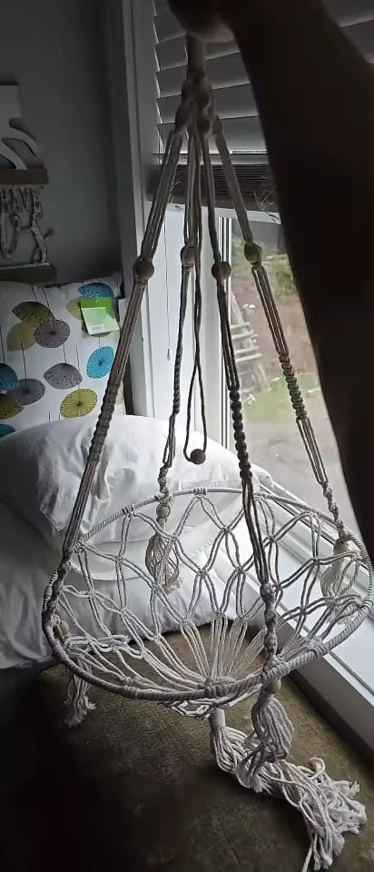 Customer photo review of Hammock Cat Bed