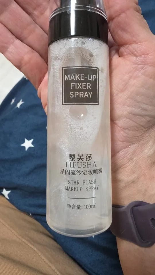 Customer photo review of 100ml Makeup Setting Spray