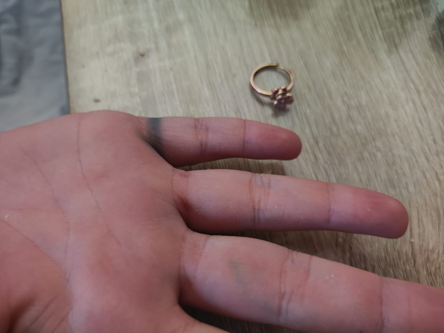 Customer photo review of Bague d'Anxiété Ajustable Sakura