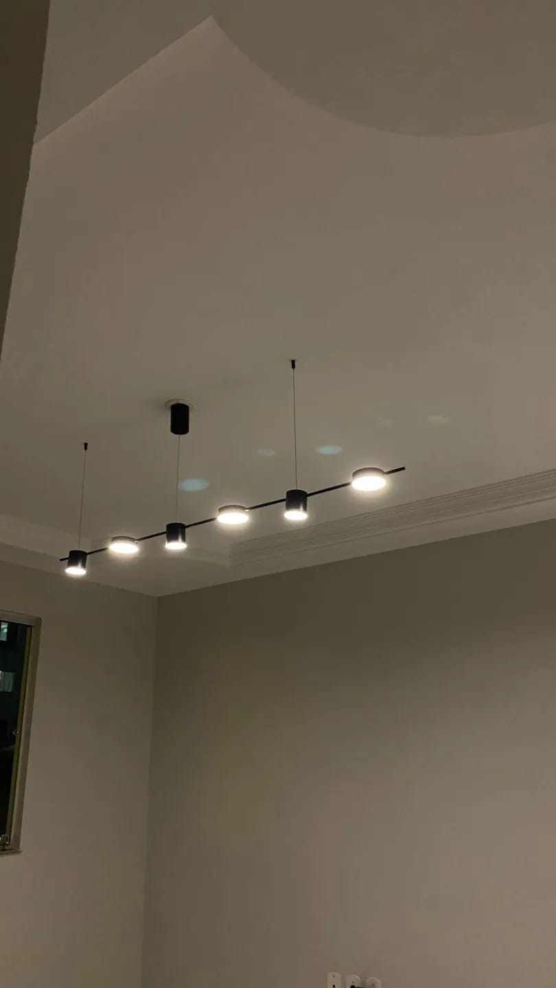 Customer photo review of Bar Pendant Light for Dining Table, 3 to 6 Spots, 150 cm