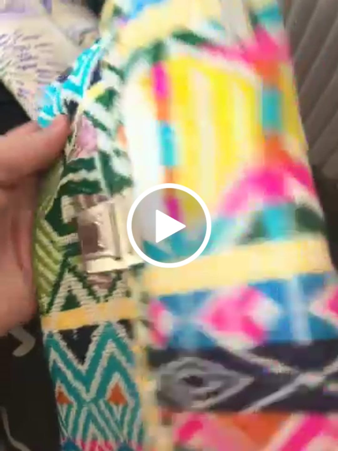 Customer video review of Riñonera "Special Summer Colors" + Bolsillo trasero · Pieza Única Núm. 19127