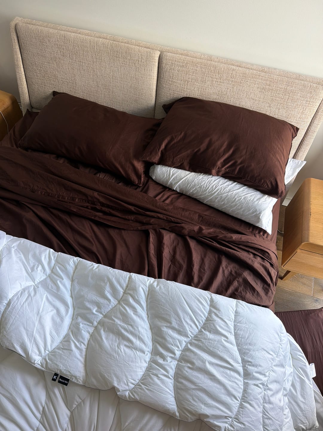 Customer photo review of Casa Cotton Pillowcases