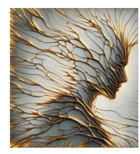 Customer photo review of Whispered elegance | Diamond Painting Kit