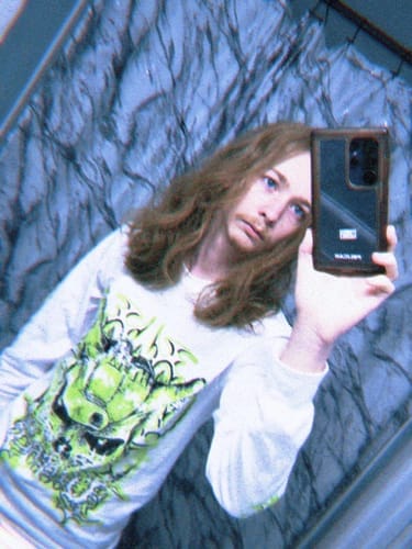Customer photo review of Hardcore Longsleeve T-Shirt
