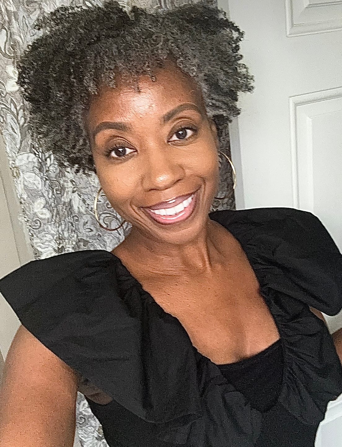 Customer photo review of SET Gel-To-Foam Styling Mousse