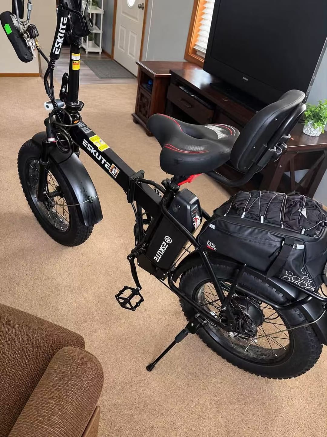Customer photo review of Eskute® D300  Adventurer Ebike