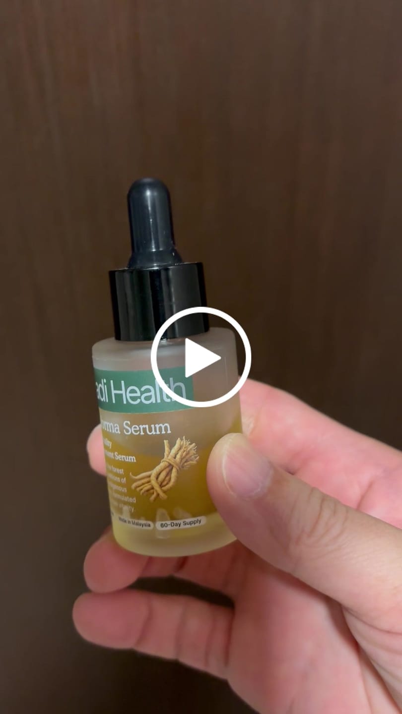 Customer video review of 30ml Serum Urutan Topikal