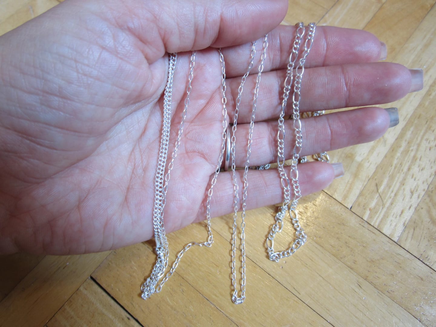 Customer photo review of Chaîne figaro 3mm